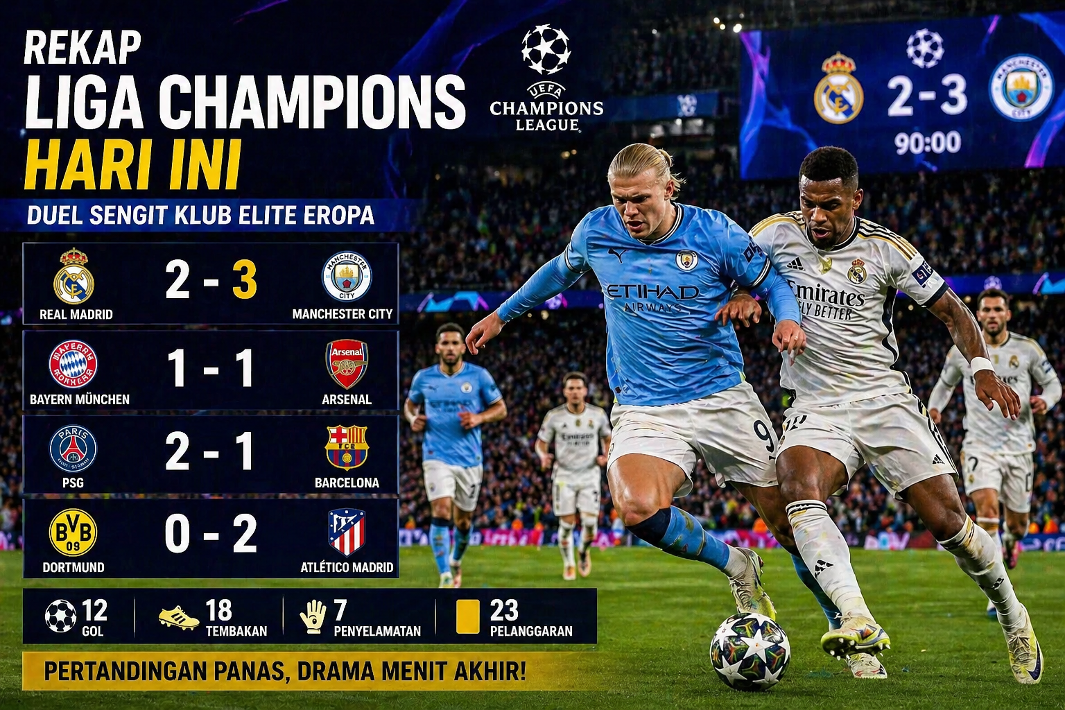 Liga Champions hari ini